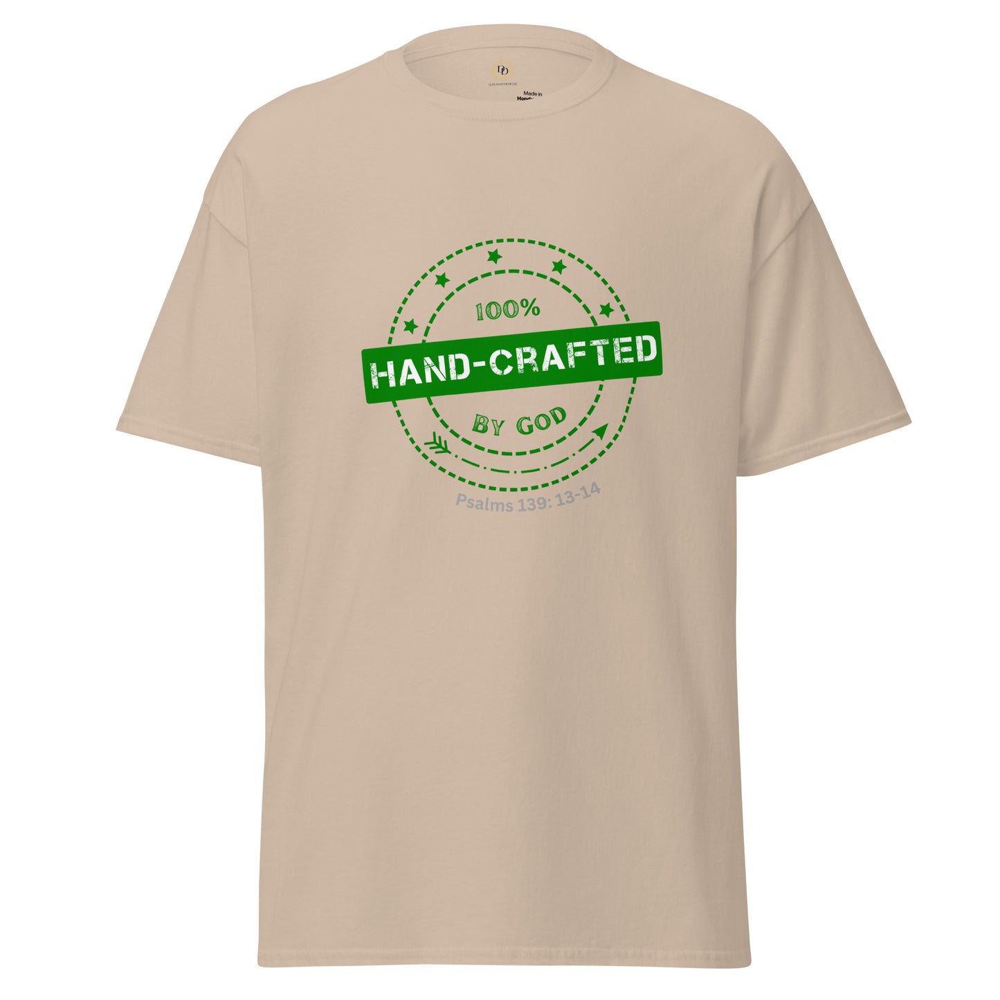 100% Hand-Crafted Tee